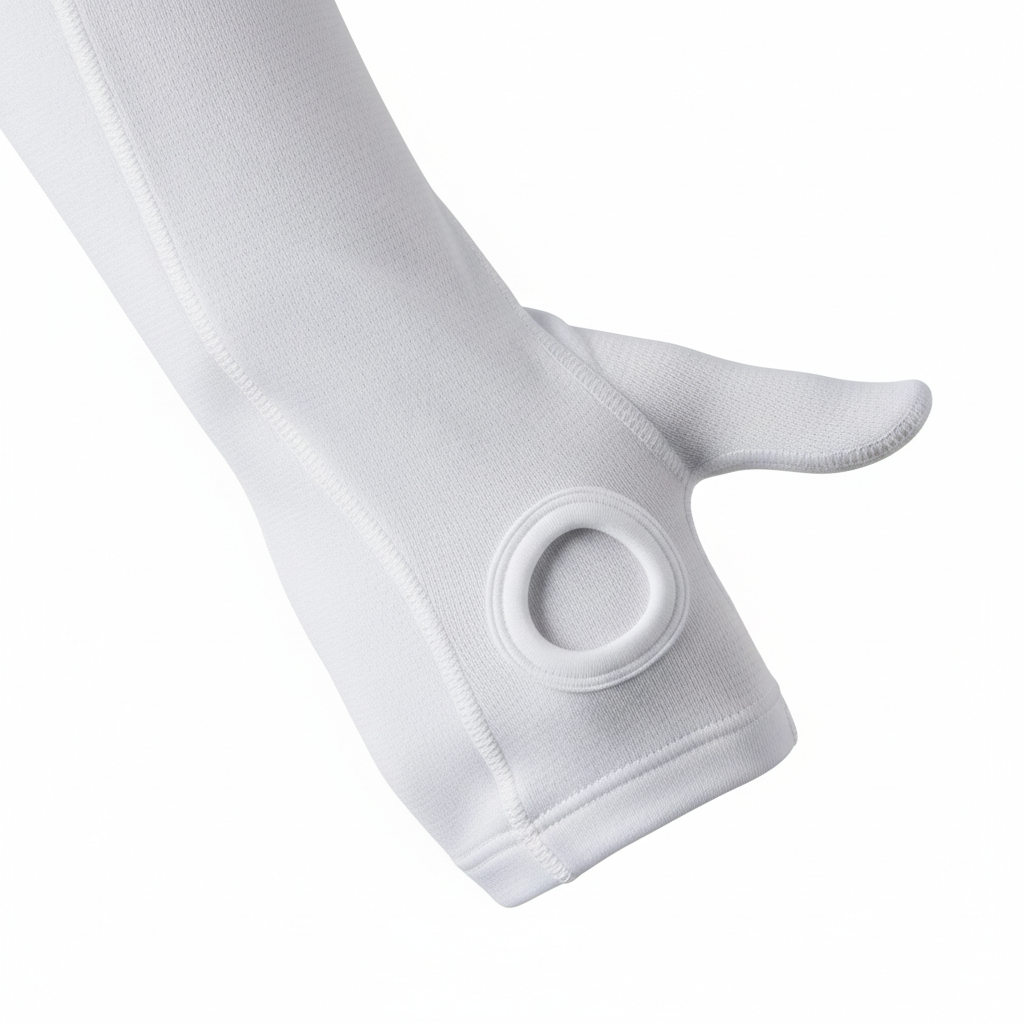 3D Print Thumbhole Long Sleeve Sports Top